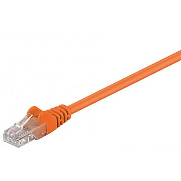 Cat 5e oransje Nettverkskabel U/UTP 5m