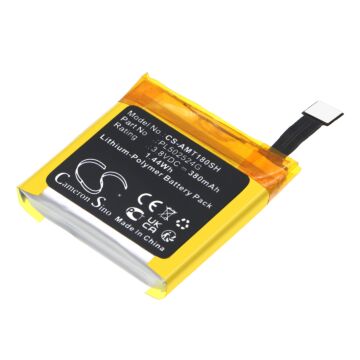 Replacement Battery for Amazfit Verge Lite, A1807 Nexus, Li-Polymer 380mAh