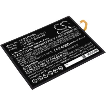 8000mAh for LG G Pad 5 10.1,G Pad 5 10.1 FHD,LM-T600L,LM-T600QS,LM-T600VS,LM-T600TS