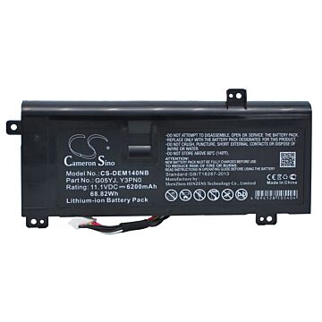 6200mAh for DELL Alienware M14X R3,Alienware M14x R4,Alienware P39G,Alienware M14X R1,Alienware 14D-1528,ALW14D-5528,ALW14D-1528,ALW14D-4528,ALW14D-1828,ALW14D-4828