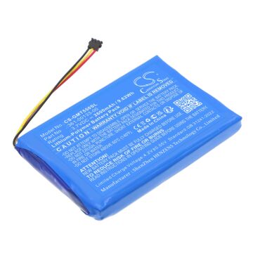 Replacement Battery for Garmin Zumo XT, Tread 5.5, Li-Polymer 2600mAh