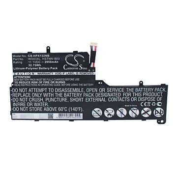 2950mAh for HP Split 13,Split 13-M010DX,Split 13 x 2,Pavilion 13-P100ER,Pavilion 13-P151XX,Split 13-M100EE,Split 13-M101SL,Split 13-M109TU,Split 13-M115SG,Split 13-M210EG
