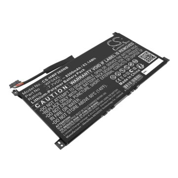Replacement Battery for HP HSTNN-OB2Y, WF04XL, ENVY X360 13-BF, Li-Polymer 8200mAh 7.4V
