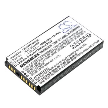 Replacement Battery for Honeywell EDA40K, BAT-EDA40K, Li-Polymer 4000mAh