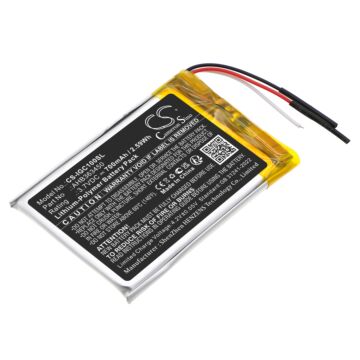 Replacement Battery for iGpsport BSC100, BSC100S, Li-Polymer 700mAh