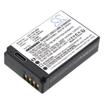 Replacement Battery for Canon LP-E17 with Type-C USB-C Input, Lithium-ion 750mAh