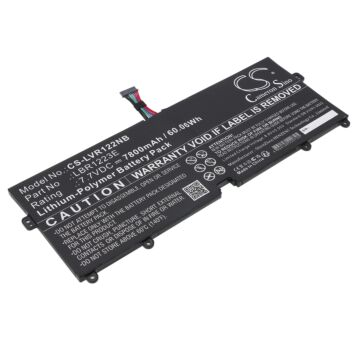 Replacement Battery for LG LBR1223E, Li-Polymer 7800mAh 7.7V