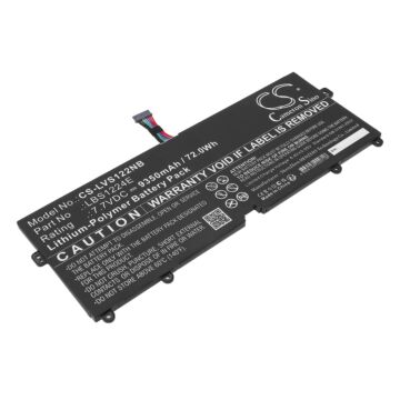 Replacement Battery for LG LBS1224E, Li-Polymer 9350mAh 7.7V