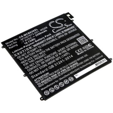 2200mAh for Microsoft Surface Book 1938