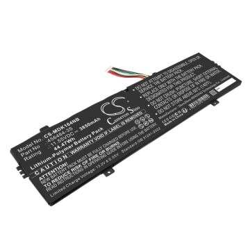 Replacement Battery for Medion 456484-3S, Emdoor NS15TG , Emdoor NS14AR, Li-Polymer 3850mAh 11.55V