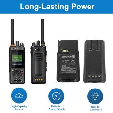 Replacement Battery for Inrico IRC380, B-83F, Lithium-ion 3000mAh 7.7V