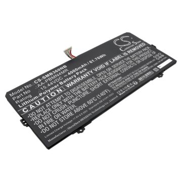 Replacement Battery for Samsung AA-PBMN4MR, Galaxy Book2 Pro 36, Galaxy Book2 Pro 13, Li-Polymer 4000mAh 15.44V