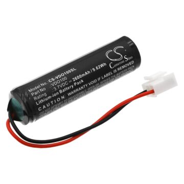 Replacement Battery for VDO Autodiagnos Check Plug & Play Service Tool, Lithium-ion 2600mAh
