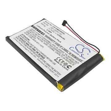 Batteri til Garmin Dezl 560LMT, 560LT 3.7V 1250mAh 361-00051-02