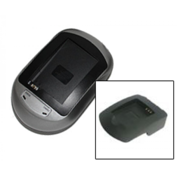 Bil og Nettlader til Canon kamera BP-727 - Input 12VDC / 110-230VAC