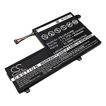 Batteri for Lenovo FLEX4-1480 4-1470 Yoga 520 5B10K84494 L15M3PB0 L15L3PBO