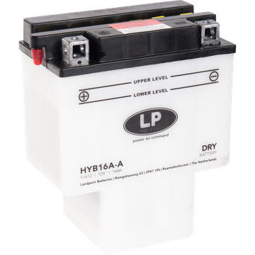 HYB16A-A batteri til MC og ATV 12V 16Ah (151x91x180mm)