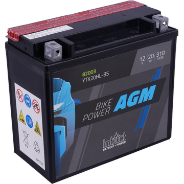 YTX20HL-BS batteri til MC og ATV 12V 18Ah (175x86x155mm) 82003
