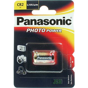 CR2 Panasonic 3,0V Lithium batteri