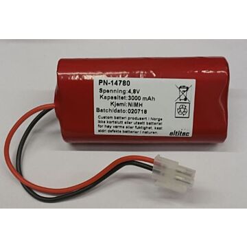 Ladbart Batteri for Mosquito Magnet Liberty Plus, Executive and Commander Traps 4,8V