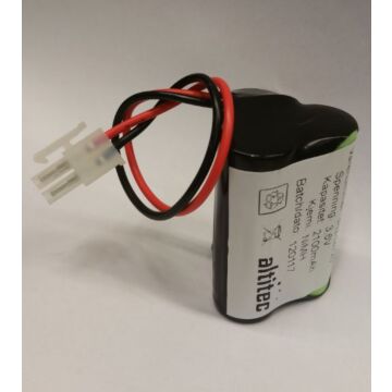 Nødlysbatteri 3,6V 2,1Ah NIMH erstatter Glamox 19596036