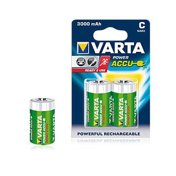 Varta Power Accu C 3000mAh Ready-to-use (2 stk) HR14