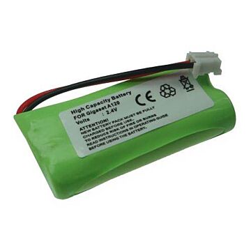 Batteri til Siemens Gigaset C28. C42. C46. C42H. C36H. C360. C365. CL5010 - 2,4V 650 mAh NiMH