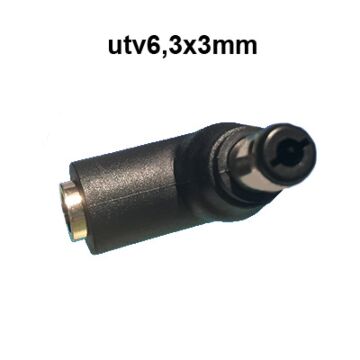 TIP13 overgangsplugg 6.3x3mm til Toshiba