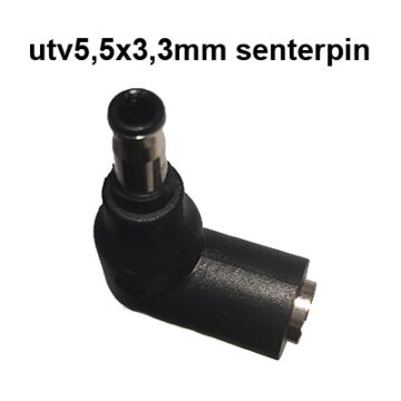 TIP2 overgangsplugg til Samsung 5.5x3.3mm senterpin