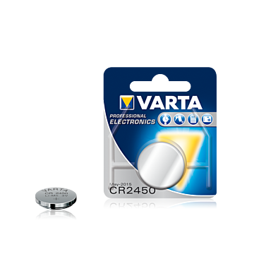 Varta CR2450 Lithium 3V batteri 560 mAh
