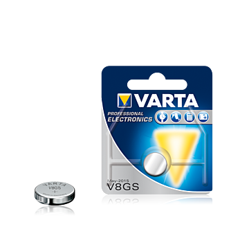 Varta V8GS Sølvoksid 1,55V batteri 40 mAh SR55