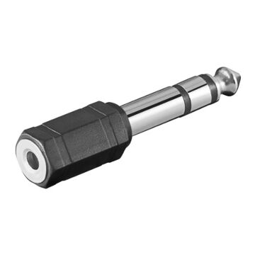 Audio adapter 6,35mm stereo Jack - 3,5mm stereo Jack