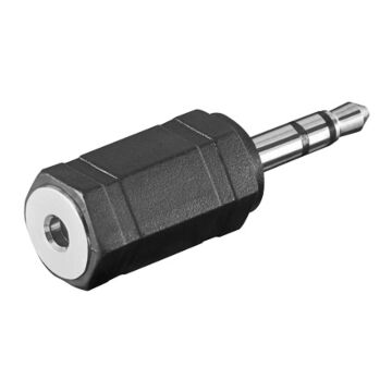 Audio adapter 3,5mm stereo plugg - 2,5mm stereo jack
