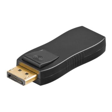 Displayport 20-pin til HDMI 19-pin adapter med låsemekanisme