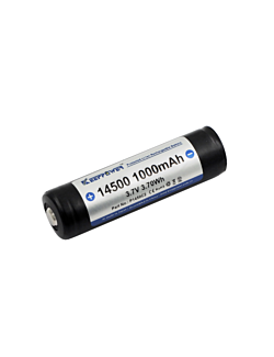 Ladbart AA 14500 3.7V 1000mAh - med sikkerhetskrets
