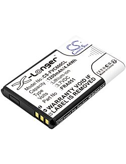 1200mAh for FRITZ!FON C6,C6 DECT,X6