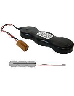 Batteri til GE Fanuc PLC/PLS 3V 3000 mAh 44A747665, IC698ACC701