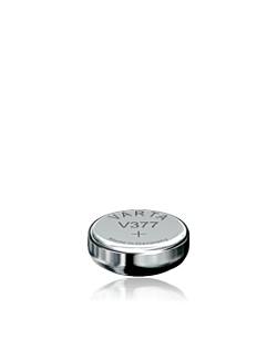 Varta V377 klokkebatteri 1,55V  Sølvoksid 27 mAh SR66