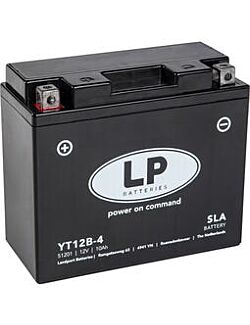 YT12B-4 YT12B-BS YT12B-4 AGM batteri til Ducati og andre MC og ATV 12V 10Ah (150x69x130mm)