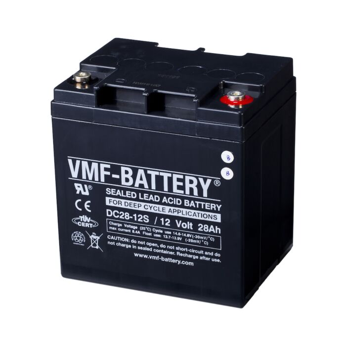 VMF DC28-12S AGM Batteri 12V 28AH