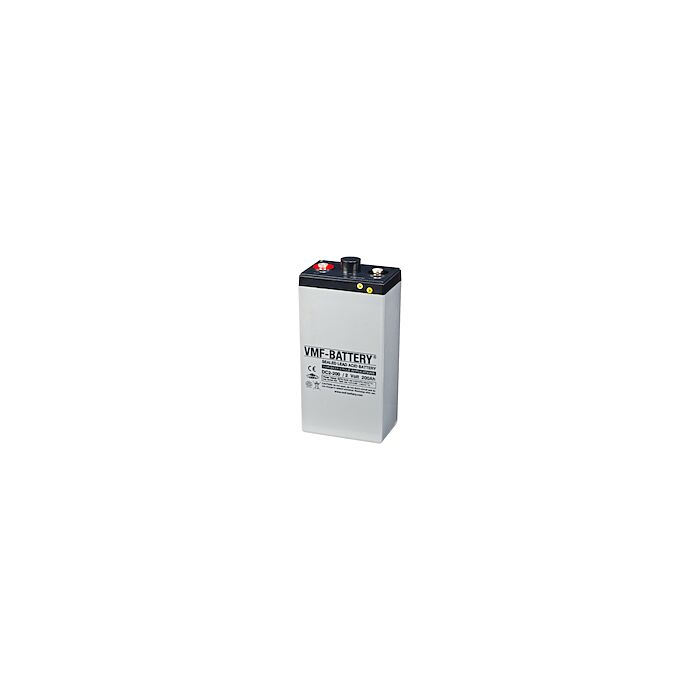 VMF AGM Batteri 2V 200AH (173x111x330/366) M8 (EDC2-200)