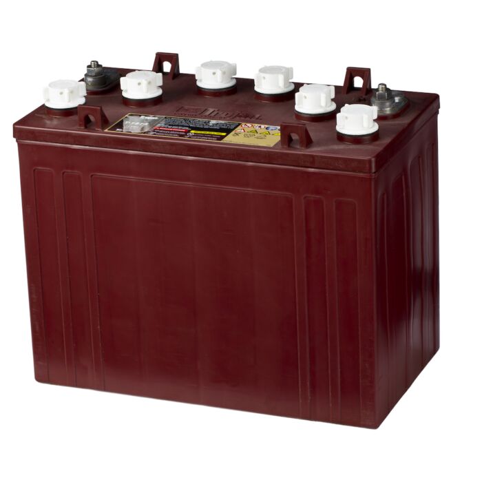 TROJAN Deep Cycle Traksjonsbatteri 12V 150AH (329x181x283mm) Polstilling 5 - Plusspol til hÃƒÂ¸yre