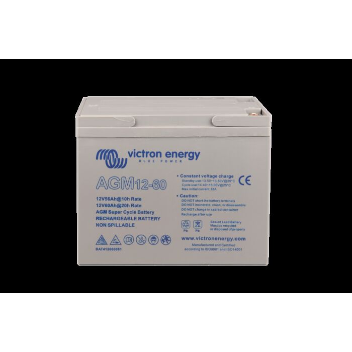 Victron AGM Super Cycle Batteri 12V/60Ah (M5)