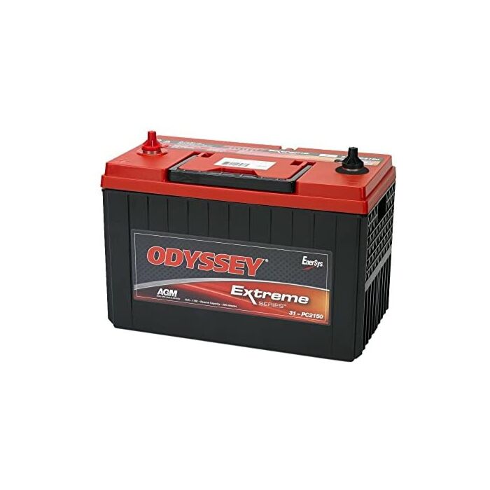 ODYSSEY 31-PC2150S AGM Batteri 12V 100AH 1150CCA (330x173x241mm) + venstre (stud pol)