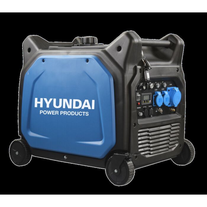 HYUNDAI HY6500SEi Inverter Aggregat 6500W - Elektrisk Start - Fjernkontroll - ATS