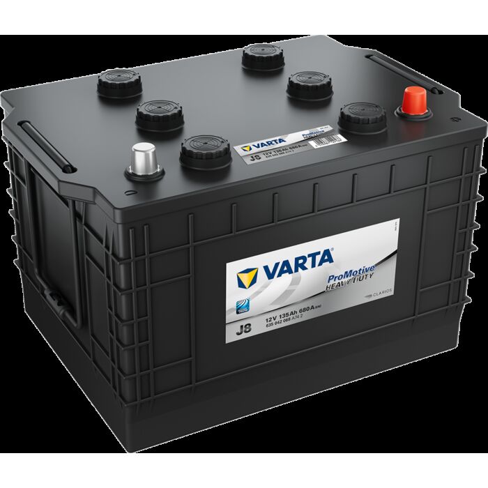VARTA Promotive Black Batteri 12V 135AH 680CCA (360x253x220/240mm) Polstilling 5 - Plusspol til hÃƒÂ¸yre J8