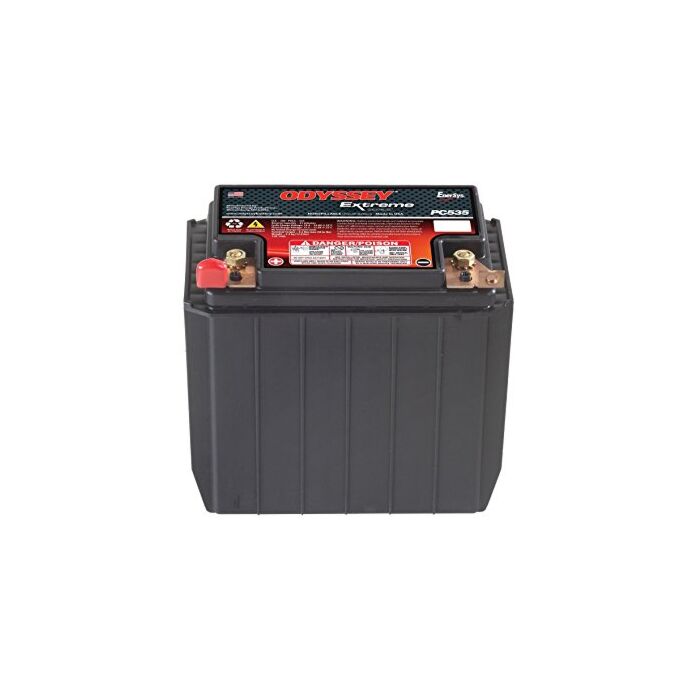 ODYSSEY PC535 AGM Batteri 12V 14AH 200CCA (170x99x158mm) Polstilling 4 - Plusspol til venstre
