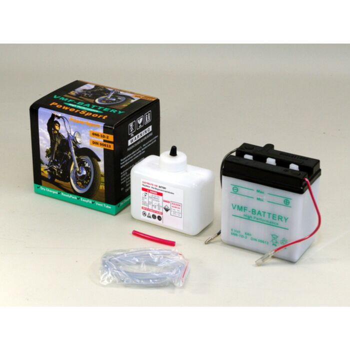 VMF MC Batteri 6V 7AH 48CCA (99x57x107) Polstilling 5 - Plusspol til hÃƒÂ¸yre | 6N6-1D-2