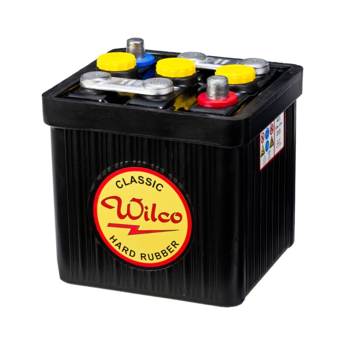 Wilco HR Classic 6V 66AH 265CCA (190x170x165/190) +diagonalt