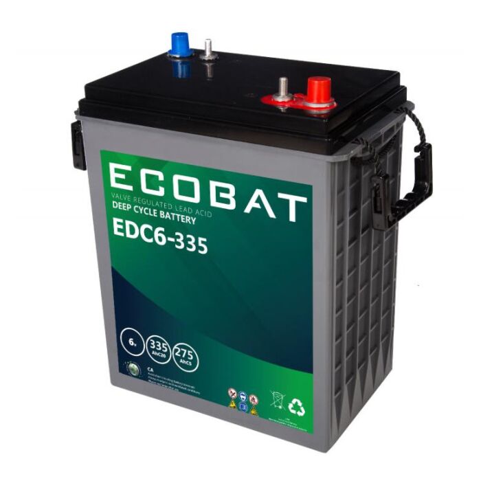 ECOBAT EDC6-335 AGM Deep Cycle 6V 335AH (295x178x365)
